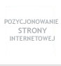 POZYCJONOWANIE STRONY INTERNETOWEJ